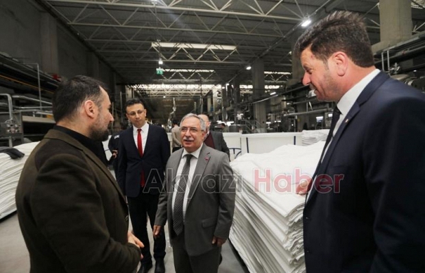 Vali Nayirin Bu Haftaki Durağı Kadifeteks Firması Oldu