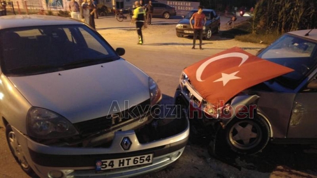 Yağcılar Yolunda Trafik Kazası