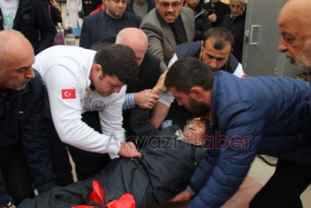 Yaşlı Adam Bisikletten Düşerek Fenalaştı