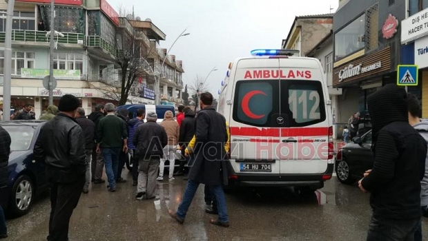 Yaya geçidinde kaza Yol vermediği yayaya çarptı