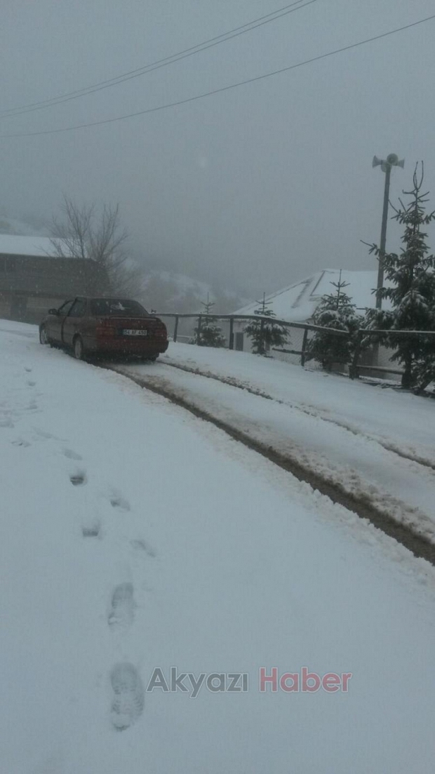 YAYLALAR BEYAZA BÜRÜNDÜ