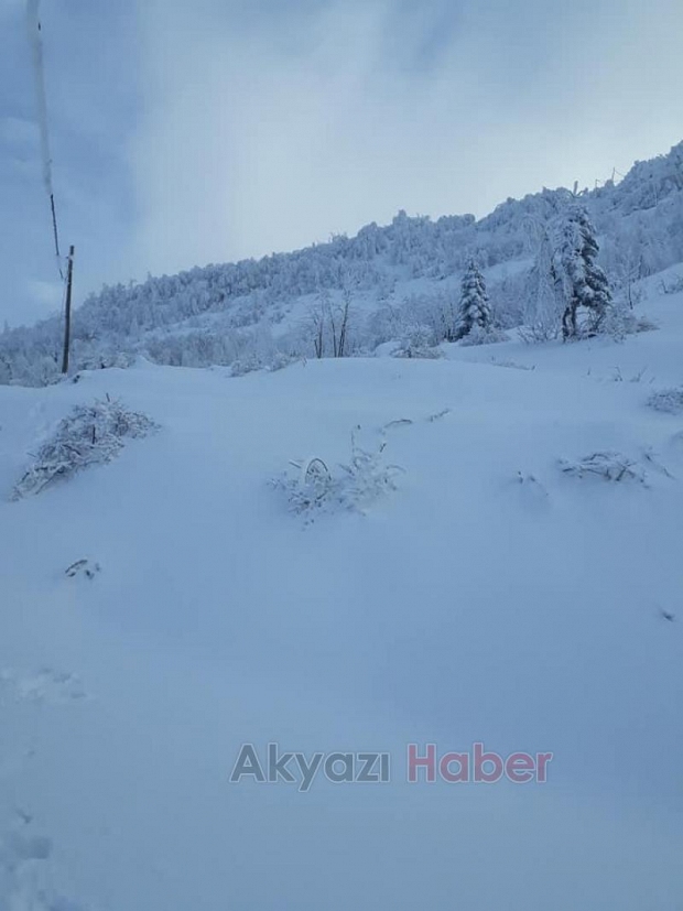 Yaylalardan Kar Manzaraları