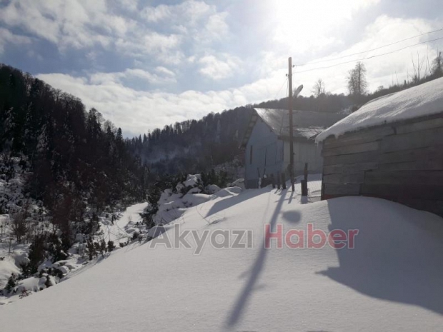 Yaylalardan Kar Manzaraları
