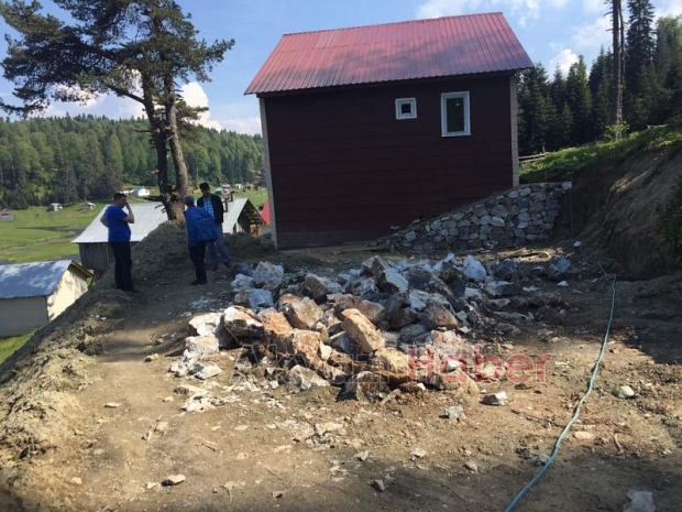 Yaylarda Kaçak Betonarme evlerle Mücadele Başladı