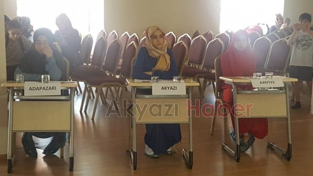Yaz Kuran Kursları Bilgi Yarışmasında birinci Akyazıdan