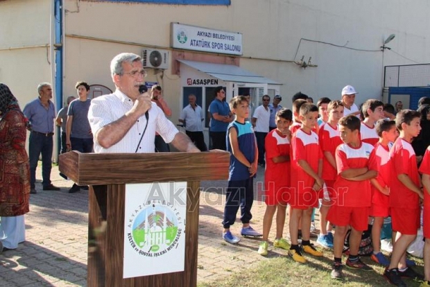 YAZ SPOR OKULLARI İÇİN AÇILIŞ TÖRENİ YAPILDI