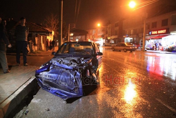 Yeni cami de trafik kazası