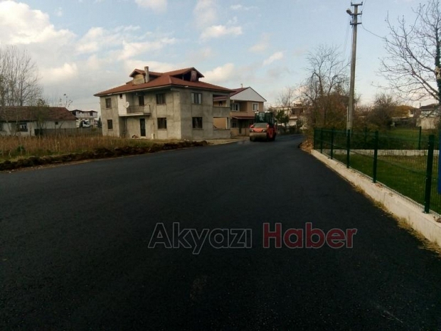 Yeni İtfaiye Binasının Yolu Asfaltlandı