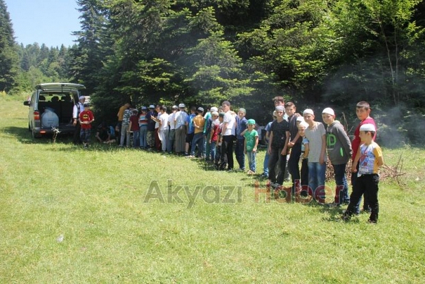Yıldırımlar Kuran Kursu Yaylada Hafta Sonu Piknik Yaptı