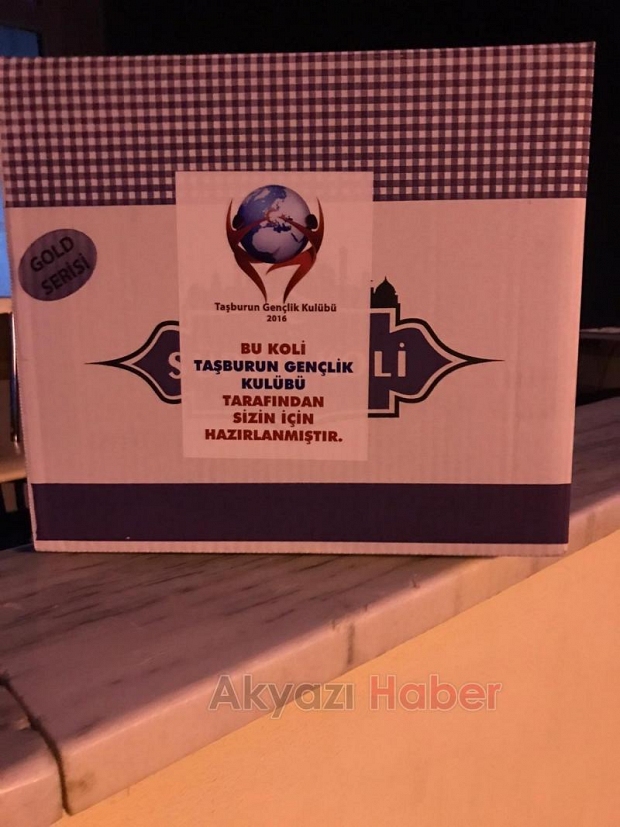 YNS TAŞBURUN GENÇLİK KULÜBÜ YARDIM HAREKETİ
