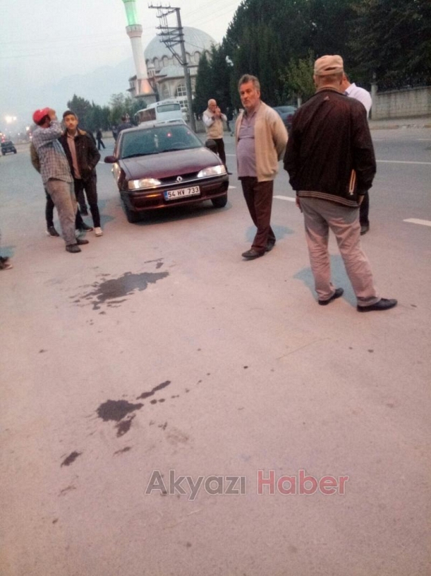 Yoldan Karşıya Geçerken Otomobil Çarptı