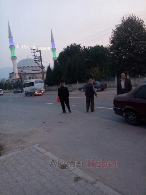 Yoldan Karşıya Geçerken Otomobil Çarptı