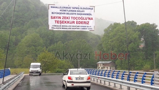 Yongalık Mudurnu Deresi Köprüsünün Yapımı Tamamlandı