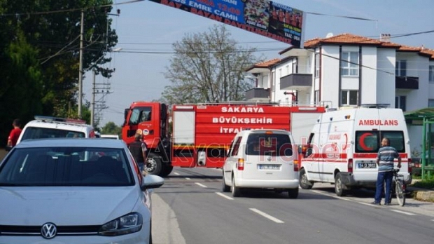 Yunus Emre Camiinde Yangın