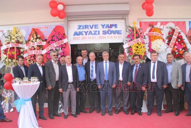 Zirve Yapı Akyazı Söve Törenle Açıldı