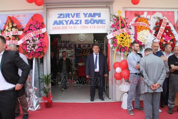 Zirve Yapı Akyazı Söve Törenle Açıldı