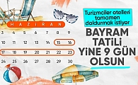 Antalyalı turizmcilerden 'Kurban Bayramı tatili 9 gün olsun' çağrısı