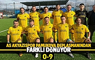 As Akyazıspor, Hayrettinspor'u yendi