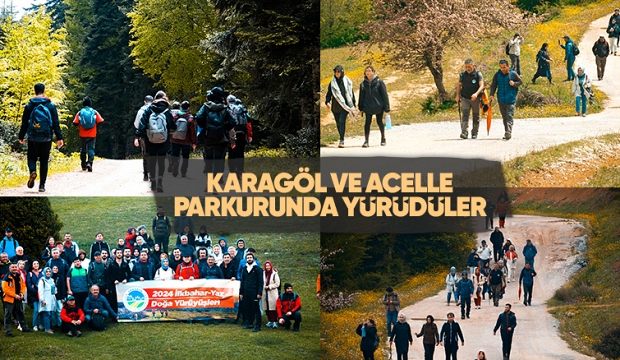 Doğa yürüyüşleri Karagöl ve Acelle Yaylaları ile devam etti