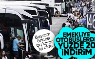 Emeklilere şehirler arası otobüslerde indirim kararı Resmi Gazete'de yayınlandı