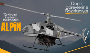 İnsansız helikopter ALPİN, deniz görevlerine hazırlanıyor