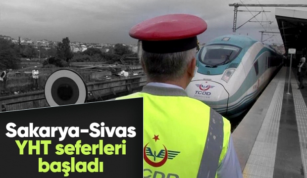 İstanbul - Sivas YHT ilk seferini yaptı