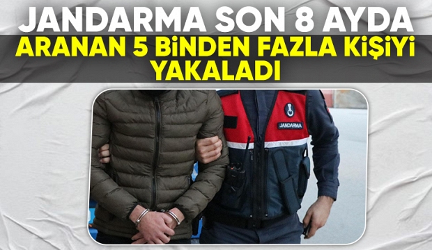 Jandarma 5246 firariyi yakaladı