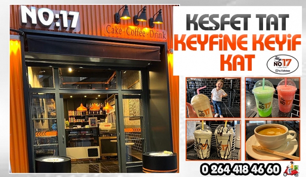 No17 Coffee House İle Keyfine Keyif Kat!