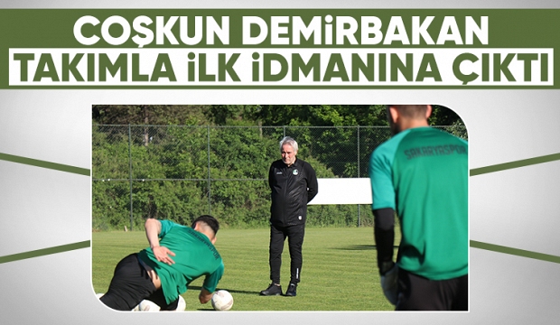 Sakaryaspor'da Demirbakan dönemi resmen başladı