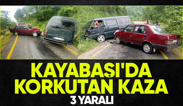 Yağış Kazayı Beraberinde Getirdi 3 Yaralı